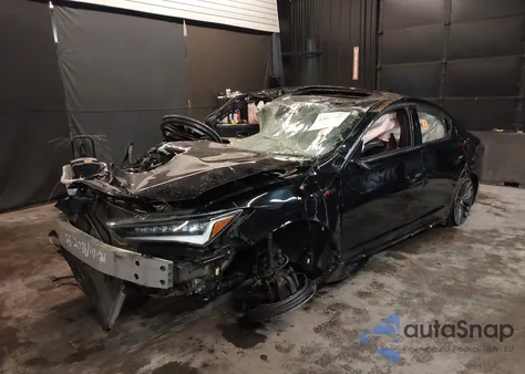 2019 Acura Ilx Premium A-Spec Packages/Technology A-Spec Packages from USA, damaged, VIN 19UDE2F81KA007047